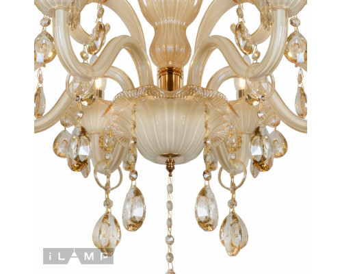 Сделать заказ Подвесная люстра iLamp 81072-6 WH| VIVID-LIGHT.RU