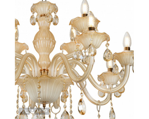 Заказать Подвесная люстра iLamp 81072-8+4 WH| VIVID-LIGHT.RU