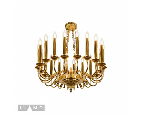 Сделать заказ Подвесная люстра iLamp MD8551-20 GD| VIVID-LIGHT.RU