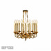 Заказать Подвесная люстра iLamp MD8551-15 GD| VIVID-LIGHT.RU