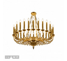 Подвесная люстра iLamp MD8551-30 GD