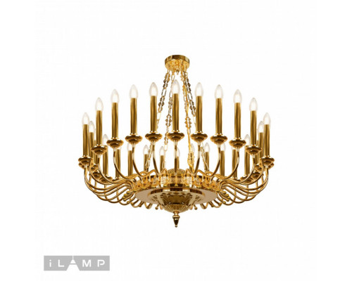 Оформить заказ Подвесная люстра iLamp MD8551-30 GD| VIVID-LIGHT.RU