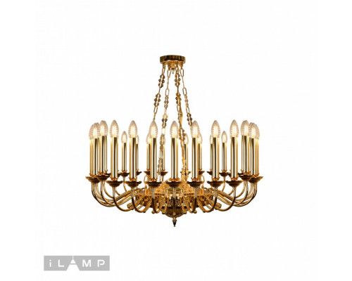 Оформить заказ Подвесная люстра iLamp MD8551-30 GD| VIVID-LIGHT.RU