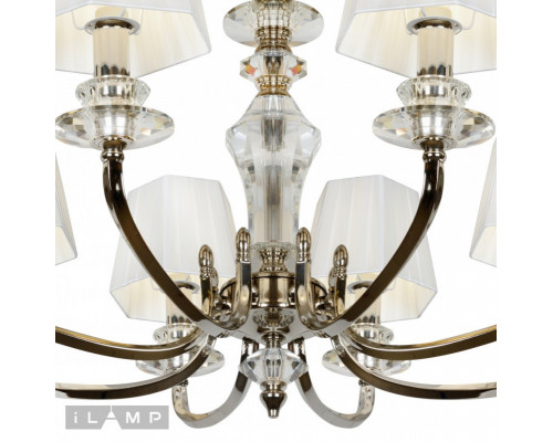 Сделать заказ Подвесная люстра iLamp P9399-8 nic| VIVID-LIGHT.RU