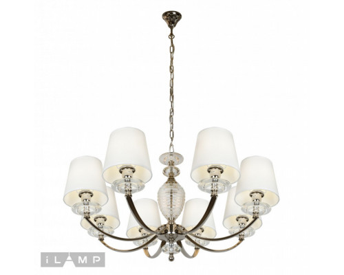 Сделать заказ Подвесная люстра iLamp P9397-8 nic| VIVID-LIGHT.RU