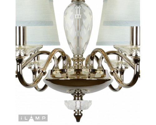 Оформить заказ Подвесная люстра iLamp P2345-6 nic| VIVID-LIGHT.RU
