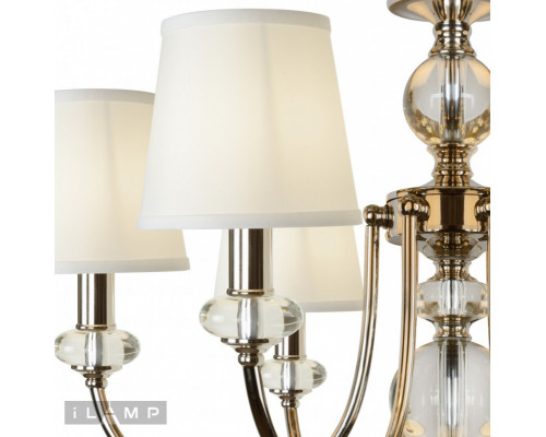 Купить Подвесная люстра iLamp P2344-6 nic| VIVID-LIGHT.RU