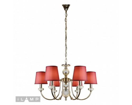 Купить Подвесная люстра iLamp P2344-6 nic| VIVID-LIGHT.RU