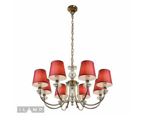 Оформить заказ Подвесная люстра iLamp P2344-8 nic| VIVID-LIGHT.RU