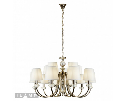 Заказать Подвесная люстра iLamp P2344-10+5 nic| VIVID-LIGHT.RU