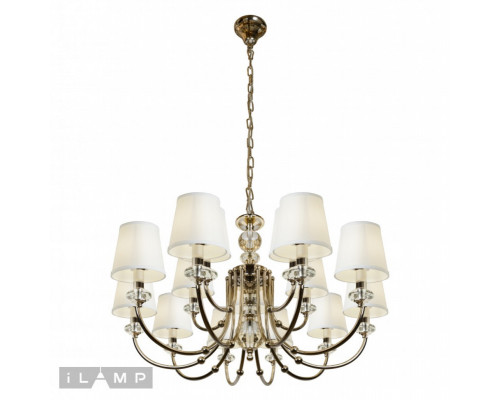 Заказать Подвесная люстра iLamp P2344-10+5 nic| VIVID-LIGHT.RU