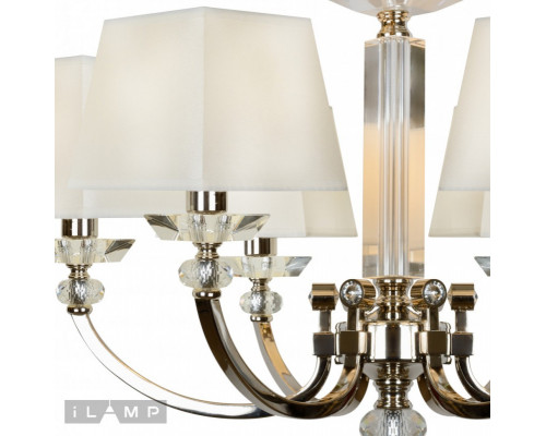 Оформить заказ Подвесная люстра iLamp P9404-6 nic| VIVID-LIGHT.RU