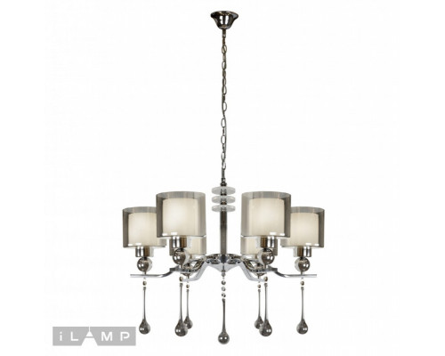 Купить Подвесная люстра iLamp 70291-6 CR| VIVID-LIGHT.RU