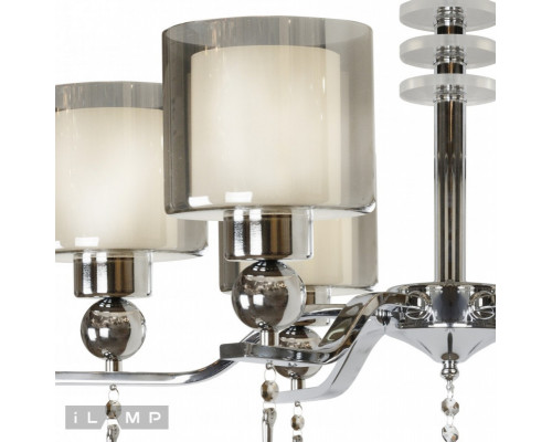 Купить Подвесная люстра iLamp 70291-6 CR| VIVID-LIGHT.RU