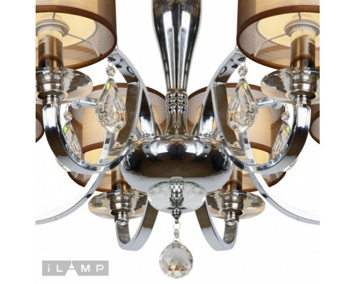 Оформить заказ Подвесная люстра iLamp RM16001/6CR| VIVID-LIGHT.RU