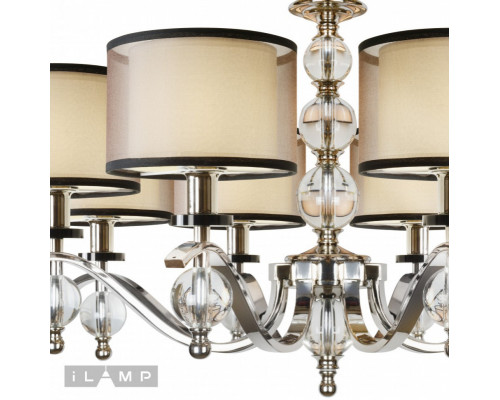 Сделать заказ Подвесная люстра iLamp P2335-8 nic| VIVID-LIGHT.RU