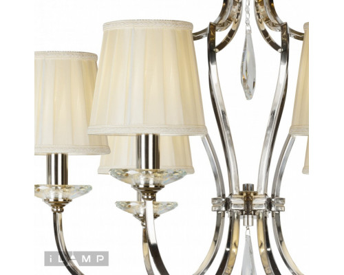 Оформить заказ Подвесная люстра iLamp P2508-6 nic| VIVID-LIGHT.RU