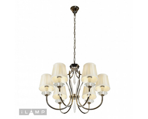 Оформить заказ Подвесная люстра iLamp P2508-6 nic| VIVID-LIGHT.RU