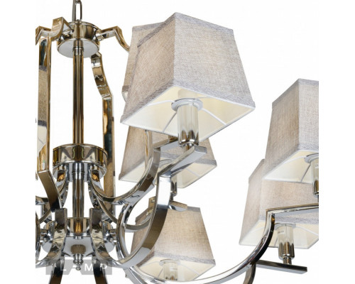 Купить Подвесная люстра iLamp 6943-8+4 CR| VIVID-LIGHT.RU