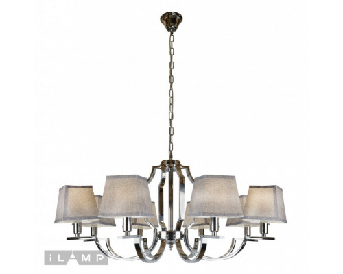 Сделать заказ Подвесная люстра iLamp 6943-8 CR| VIVID-LIGHT.RU
