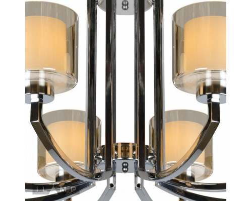 Купить Подвесная люстра iLamp 70271-8 CR| VIVID-LIGHT.RU