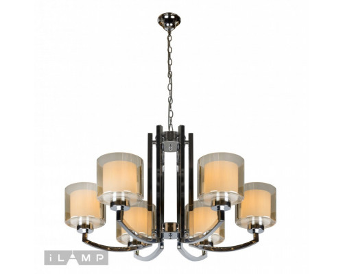 Заказать Подвесная люстра iLamp 70271-6 CR| VIVID-LIGHT.RU