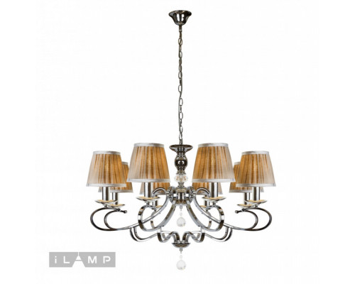 Сделать заказ Подвесная люстра iLamp RM6116/8CR| VIVID-LIGHT.RU