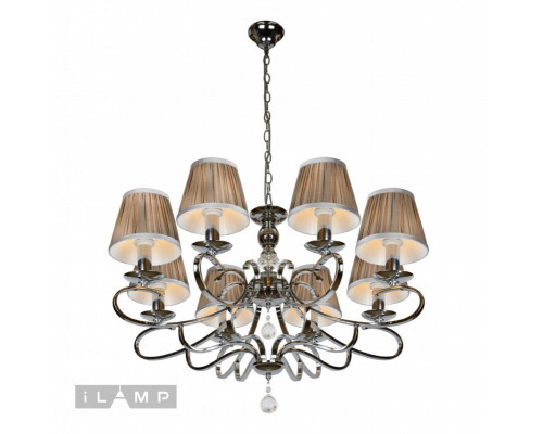 Сделать заказ Подвесная люстра iLamp RM6116/8CR| VIVID-LIGHT.RU