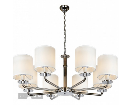 Купить Подвесная люстра iLamp RM003/8CR| VIVID-LIGHT.RU
