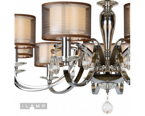 Оформить заказ Подвесная люстра iLamp RM16001/10CR| VIVID-LIGHT.RU