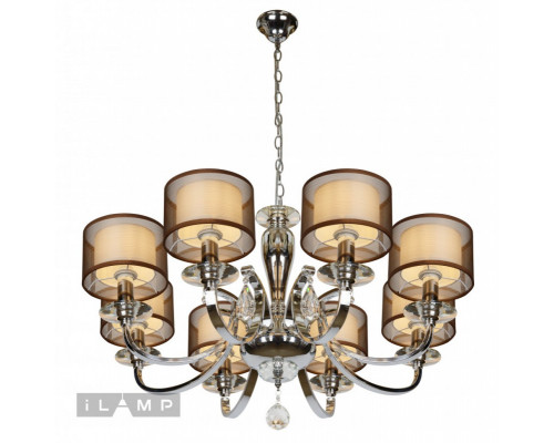 Сделать заказ Подвесная люстра iLamp RM16001/8CR| VIVID-LIGHT.RU