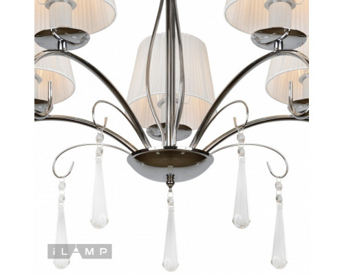 Сделать заказ Подвесная люстра iLamp RM7006/5CR| VIVID-LIGHT.RU