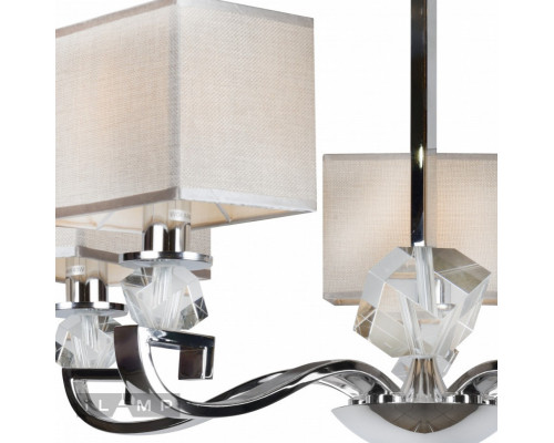 Заказать Подвесная люстра iLamp NC1211P-5CR| VIVID-LIGHT.RU