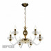 Оформить заказ Подвесная люстра iLamp YT2049-8 GD+Cear| VIVID-LIGHT.RU