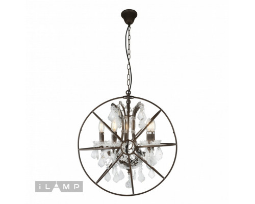 Сделать заказ Подвесная люстра iLamp Loft 214-5| VIVID-LIGHT.RU