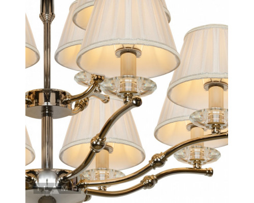 Заказать Подвесная люстра iLamp 85125/8+4 CR| VIVID-LIGHT.RU