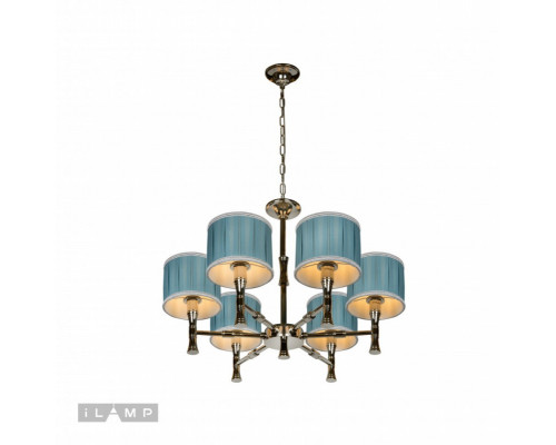 Заказать Подвесная люстра iLamp 85095/6 CR| VIVID-LIGHT.RU