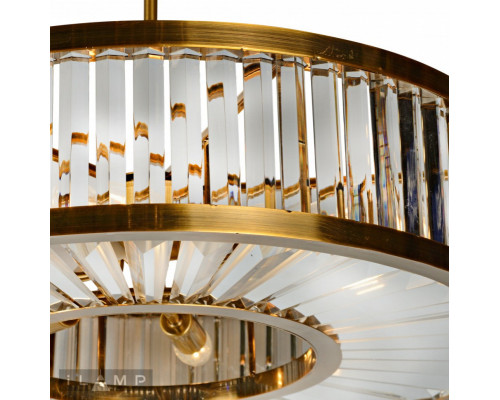 Купить Подвесная люстра iLamp 8945-6 GLD| VIVID-LIGHT.RU