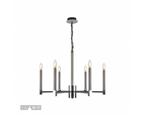 Заказать Подвесная люстра iLamp S101/6 CR| VIVID-LIGHT.RU