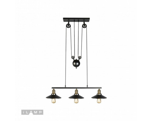 Сделать заказ Подвесная люстра iLamp Loft 175-3| VIVID-LIGHT.RU