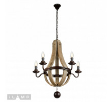 Подвесная люстра iLamp Loft6183-5B
