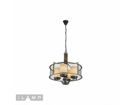 Заказать Подвесная люстра iLamp Loft6193-4| VIVID-LIGHT.RU