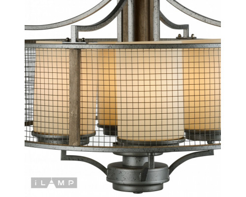 Заказать Подвесная люстра iLamp Loft6193-4| VIVID-LIGHT.RU
