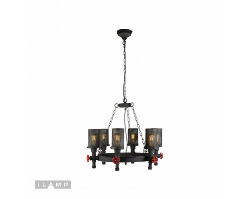 Оформить заказ Подвесная люстра iLamp P0182-6| VIVID-LIGHT.RU