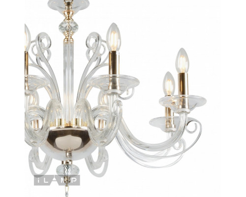 Оформить заказ Подвесная люстра iLamp P9372-8 GD| VIVID-LIGHT.RU