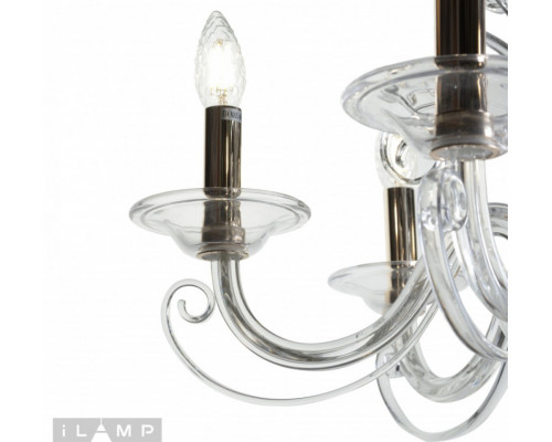 Заказать Подвесная люстра iLamp P9372-6 GD| VIVID-LIGHT.RU