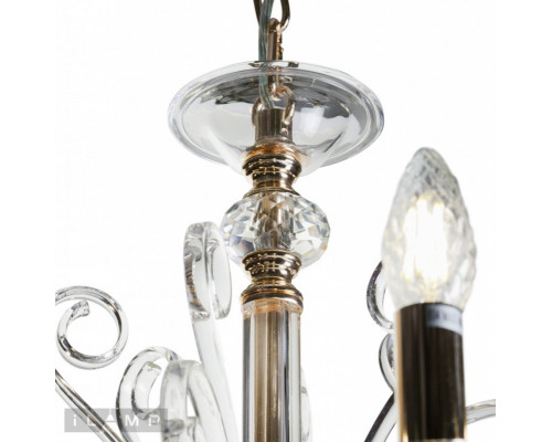 Заказать Подвесная люстра iLamp P9372-6 GD| VIVID-LIGHT.RU