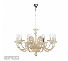 Подвесная люстра iLamp P2318-10GD