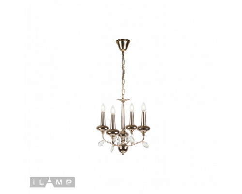 Купить Подвесная люстра iLamp 1020-4GD| VIVID-LIGHT.RU