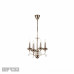 Купить Подвесная люстра iLamp 1020-4GD| VIVID-LIGHT.RU